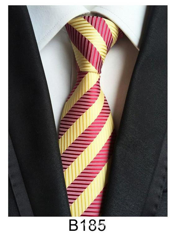 Мужской галстук ручной работы из полиэстерового шелка – повседневный, официальный или профессиональный