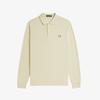 Fred Perry [M6006] Однотонная рубашка Fred Perry с длинным рукавом - Овсяный/Виски-коричневый Afpm2436006-W69