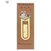 Stationery Metal Cartoon Bookmark Label Cute Cats Book Folder