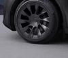 Tesla Model Y 20" Колпак колесного диска Cyclone – Матовый черный защитный аксессуар
