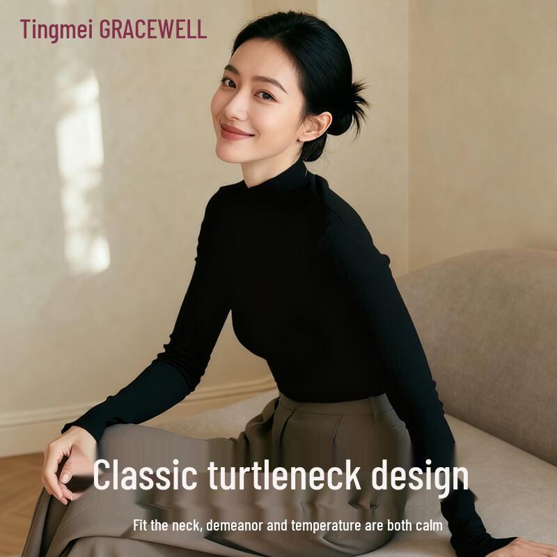 Женский термотоп с высоким воротником GraceWell
