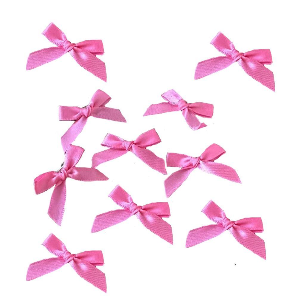 10 шт. Мини-зажимы для парика куклы, мини-заколки для волос с бантиком, заколки для волос хлопковой куклы, головной убор