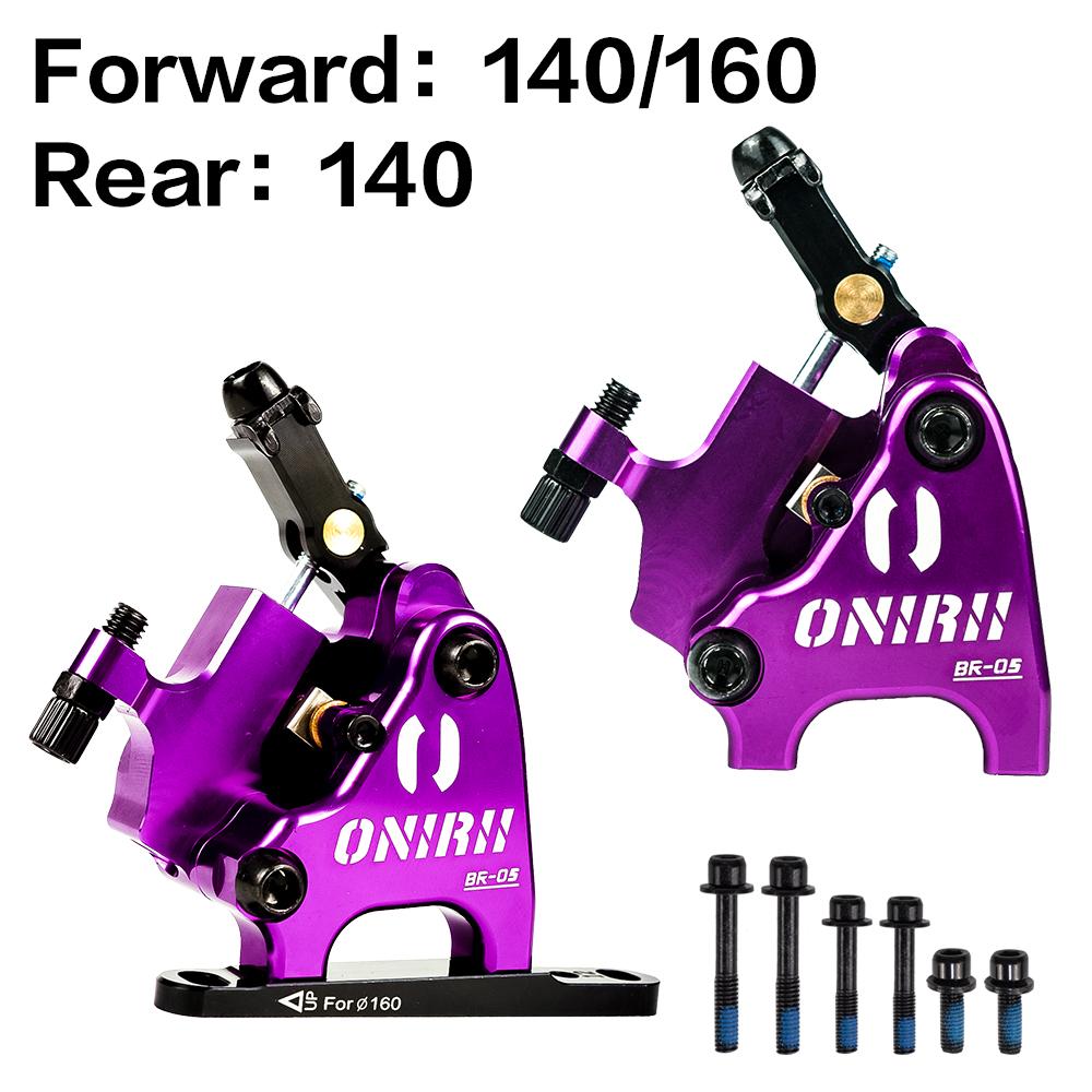 ONIRII Гидравлические дисковые тормозные суппорты с тросовым приводом Flat Mount Масляный дисковый тормоз для шоссейного велосипеда, гравийного велосипеда Новый
