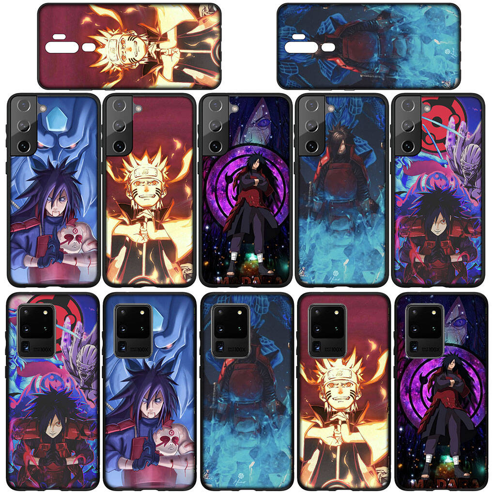 Phone Case for iPhone 17 16 15 Plus Xiaomi Poco F8 F7 X7 X6 M8 C85 C75 Redmi Note 14 12 11 13 Pro Max A4 14C 13C 15C Madara Uchiha Comics Naruto Cover