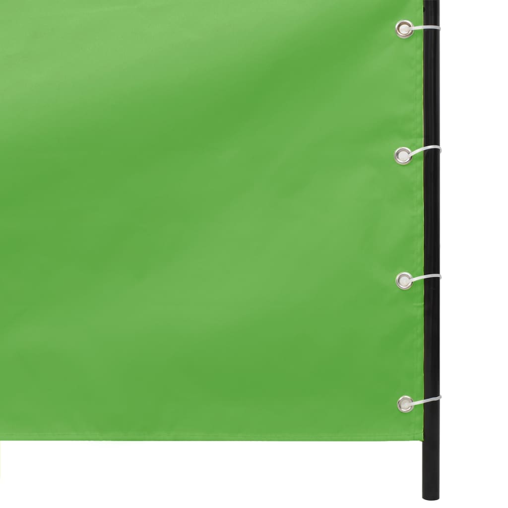 Vidaxl Parawan Balkonowy, Jasnozielony, 120X240 Cm, Tkanina Oxford