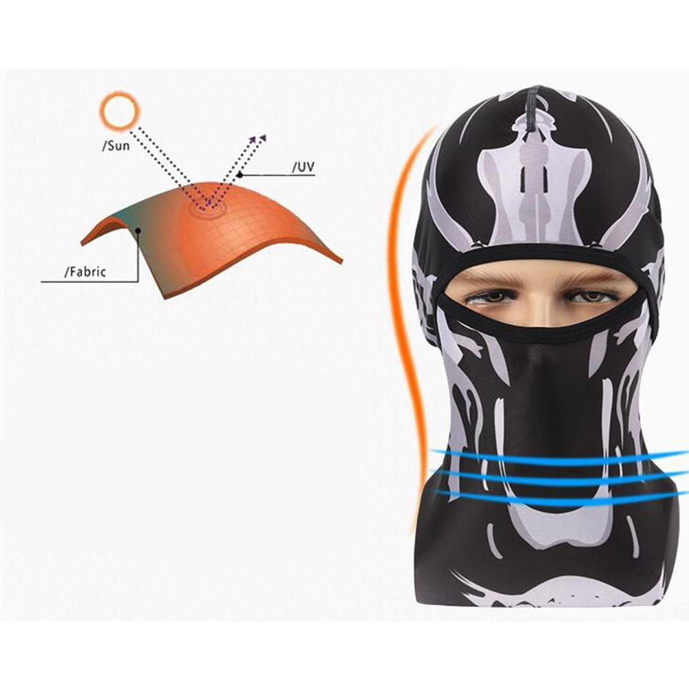 Skull Head Magic Turban Outdoor Sports Cycling Mountaineering Ski Headscarf Warm Breathable Mask