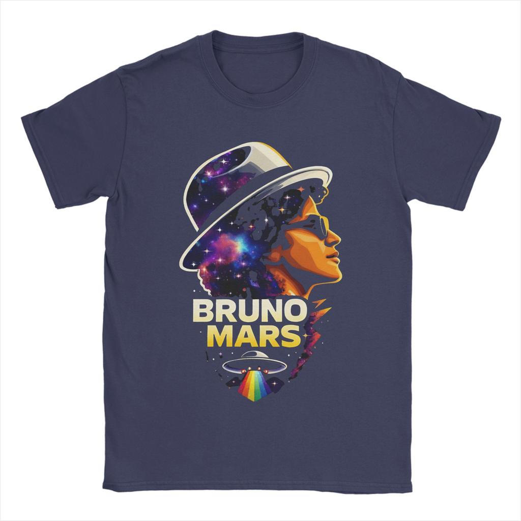 Bruno Mars Rapper T Shirts for Unisex Cotton Funny TShirts O Neck Tees Short Sleeve Clothes Gift Idea