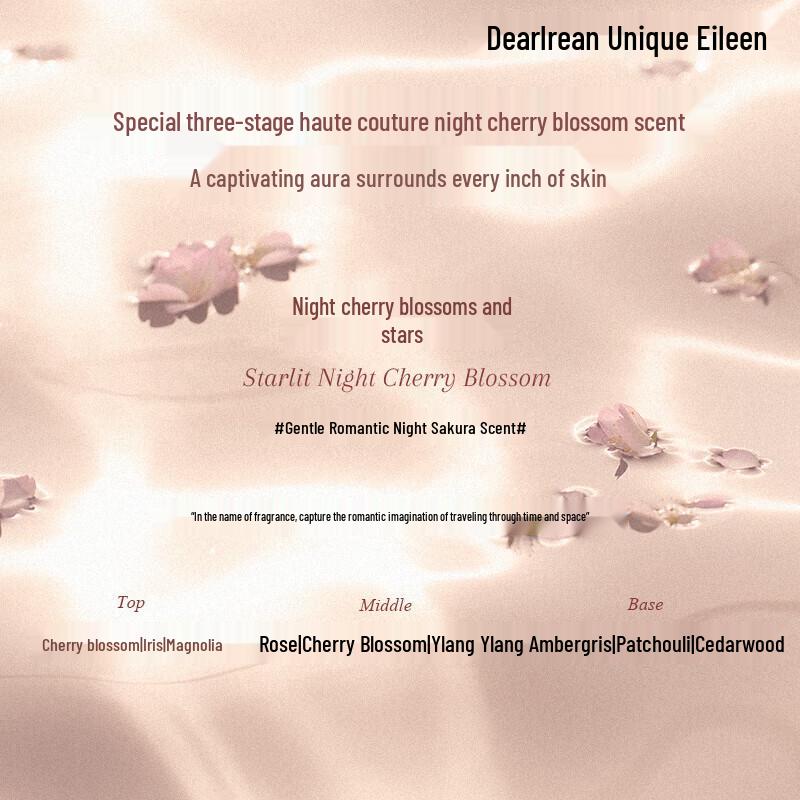 Unique Irene Night Cherry Blossom & Starry Scent Wash & Care Gift Set