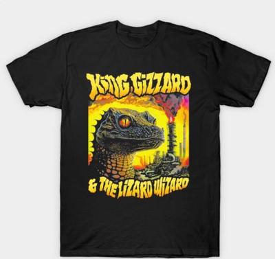 Винтажная футболка King Gizzard And The Lizard Wizard Размеры от S до 5XL IL949 Унисекс футболка