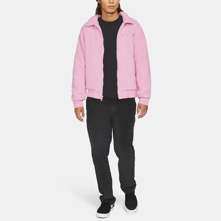 Nike Куртки Мужские Розовые Лацкан Умеренный Другое (унисекс) Куртки CK5286 629