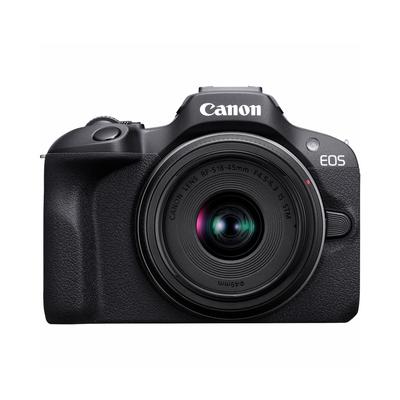 Canon Беззеркальная камера EOS R100 + зум-объектив RF-S 18-45mm f/4.5-6.3 IS STM