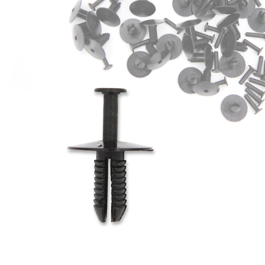 40 шт. Автомобильный крепежный зажим Фиксатор-пуговица для кузова Автомобильный пистон Клепка Бампер Обшивка двери Фиксатор панели Отделка крепеж Комплект Автомобильные аксессуары для интерьера