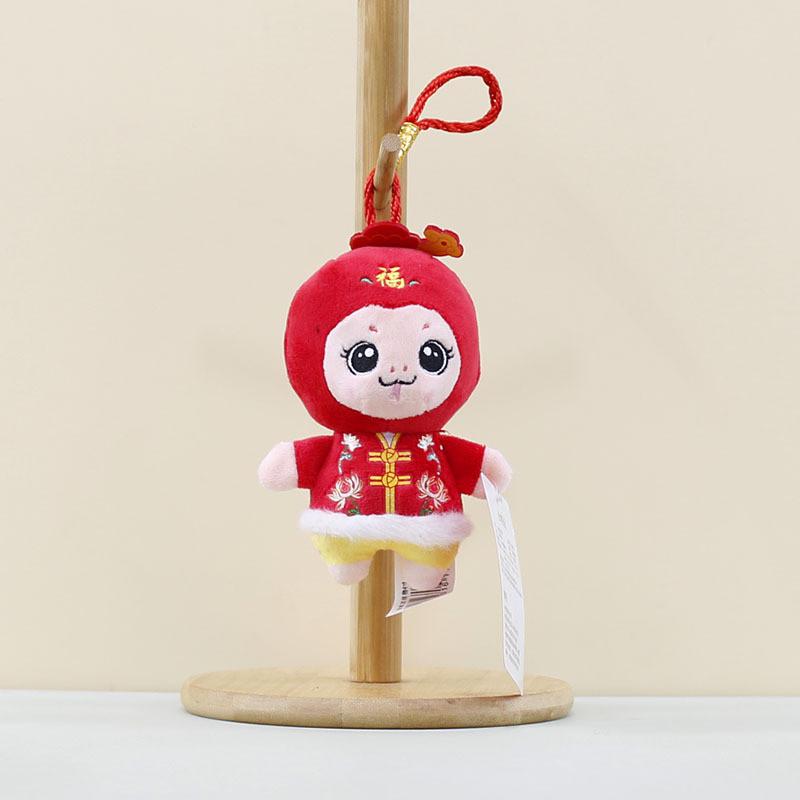 Милая мягкая фигурка змеи из ПП хлопка для года Змеи, плюшевая игрушка, подарок для мероприятий