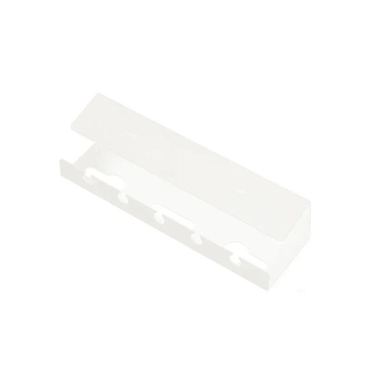 Under Desk Cable Management Cable Tray Under Desk With Clamp Power Strip Cord Holder No Drilling Sturdy Spacious Supplies