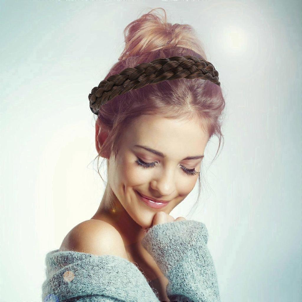 Braided Hair Braid Headpiece Hair Band a Stylish Ponytail Accessory for Sports Work and Daily Use