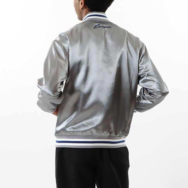 Champion Jackets Men's Baseball Collar Moderate Straight Fit C3-X605