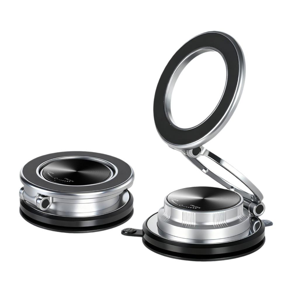 Suction Cup Magnetic Car Phone Holder 360° Rotatable Navigation Stand Windscreen