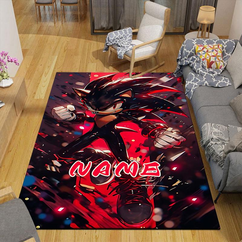 Custom 1Pc Sonic Adventure Rug Office Carpet Indoor Outdoor Entrance Doormat Nonslip Soft And Comfortable Living Room D2915333