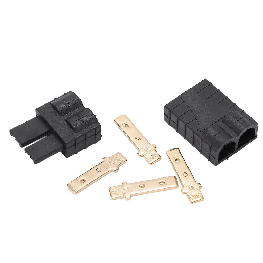 RC Plane Connectors Male Female Pair Reusable RC Adapter Strong Toughness Plastic RC Adapter Plugs for Aircraft Models