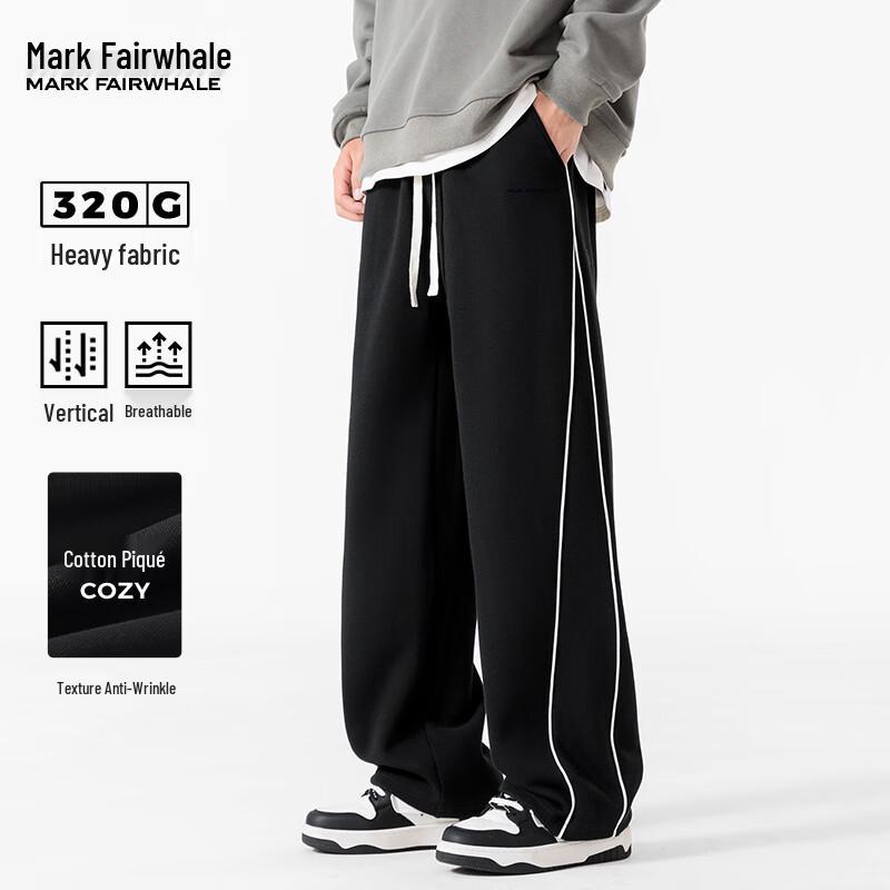 Mark Fairwhale Men's Straight-Leg Heavyweight Casual Sweatpants