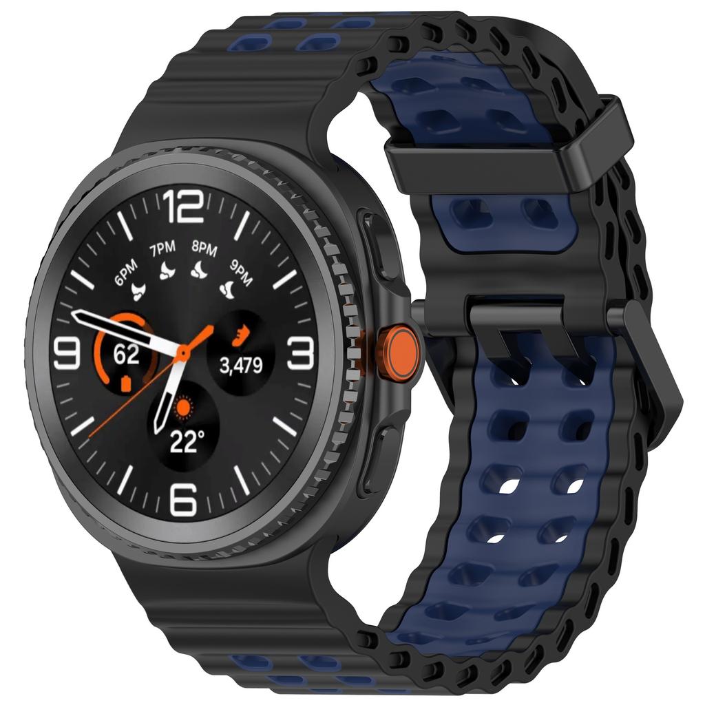 Силиконовый ремешок Ocean для Samsung Galaxy Watch 8 44 мм 40 мм / 8 Classic 46 мм Спортивный браслет для Galaxy Watch 8 Дышащий браслет