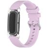 Clear Case Silicone Loop Watchband Strap Bracelet for Google Fitbit Air Smart Band Accessories