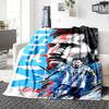 1pc Argentinas Messi Celebrates flannel Blanket for Super Soft Cute Comfort Blanket for Travel Bedding Couch Sofa Blanket Y7304