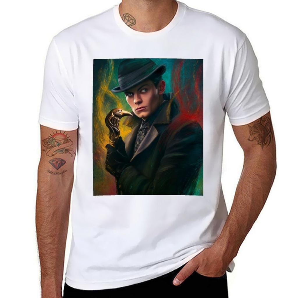 Kaz Brekker Shadow And Bone Tshirt Casual Everyday Short Sleeve Tshirt