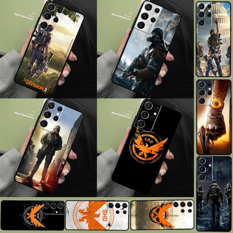 Чехол для телефона The Division 2 для Samsung Galaxy S23 S22 Ultra S8 S9 S10 Plus Note 10 20 S21 Ultra S20 FE