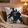 Anime BBlack BButler Cushion Cover Soft Plush Cushion Cover Double Print And Invisible Zipper For Sofa Home Car Use