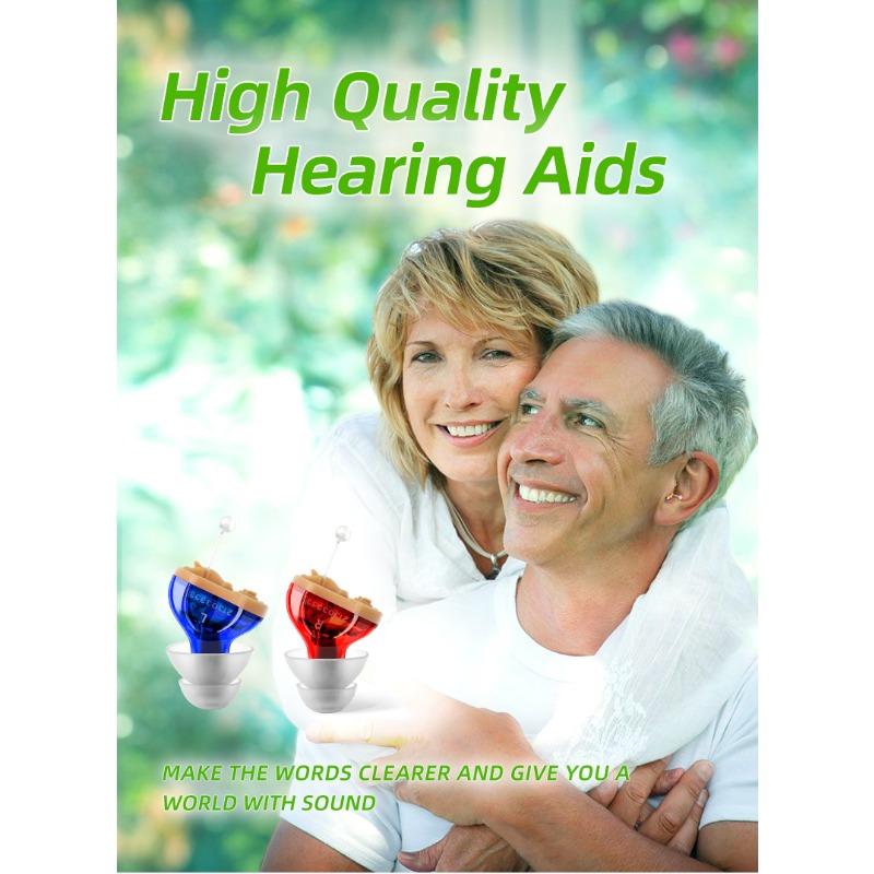 Мини-вкладыш для глухих машин, усилитель звука, невидимый слуховой аппарат, цена, батарея для пожилых людей, Audifonos, первая помощь, невидимый звук, сбор