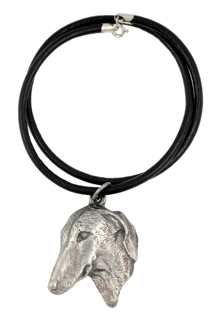 Azawakh, Tuareg Sloughi II – Dog necklace in gift box, silver-plated locket for dog fan | Art-Dog