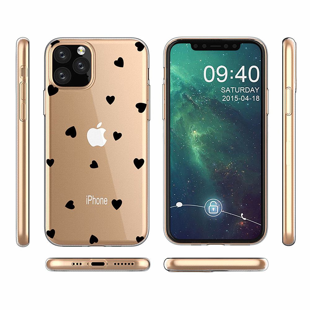 Чехол для мобильного телефона Apple 15 из прозрачного ТПУ 14PRO MAX с кружевным тиснением Soft Shell