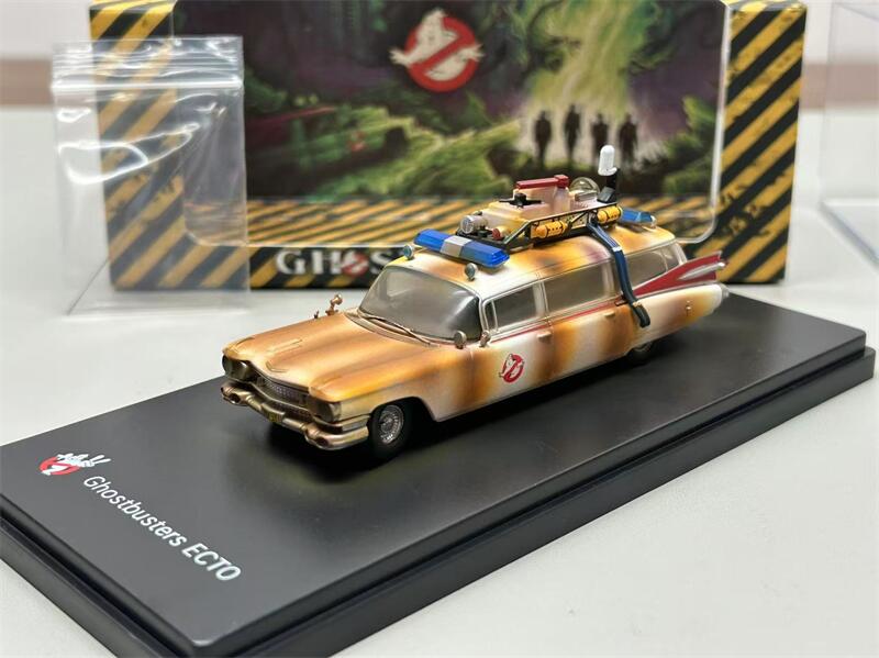 Ys 1:64 Miller-Meteor 1959 Ecto-1 Охотники за привидениями Грязная версия Металлическая модель автомобиля