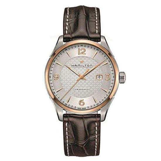 Часы Hamilton Jazzmaster Viewmatic Auto, Серебристый циферблат, Нержавеющая сталь, Сапфировое стекло, Автоматические, Водонепроницаемость 5 АТМ, 44 мм, Сделано в Швейцарии, Мужские,