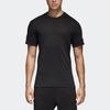 Adidas T Shirts Men's Black Crew Neck Moderate Straight Fit CG2097