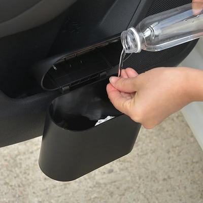 Автомобильный многофункциональный мусорный бак Push Type Hanging Vehicle Garbage Dust Case Storage Box Square CarInterior Universal Accessories