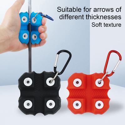 Съемник стрел Силиконовый Малый Съемник мишеней для стрельбы из лука Захват с петлей Эргономичная Рука