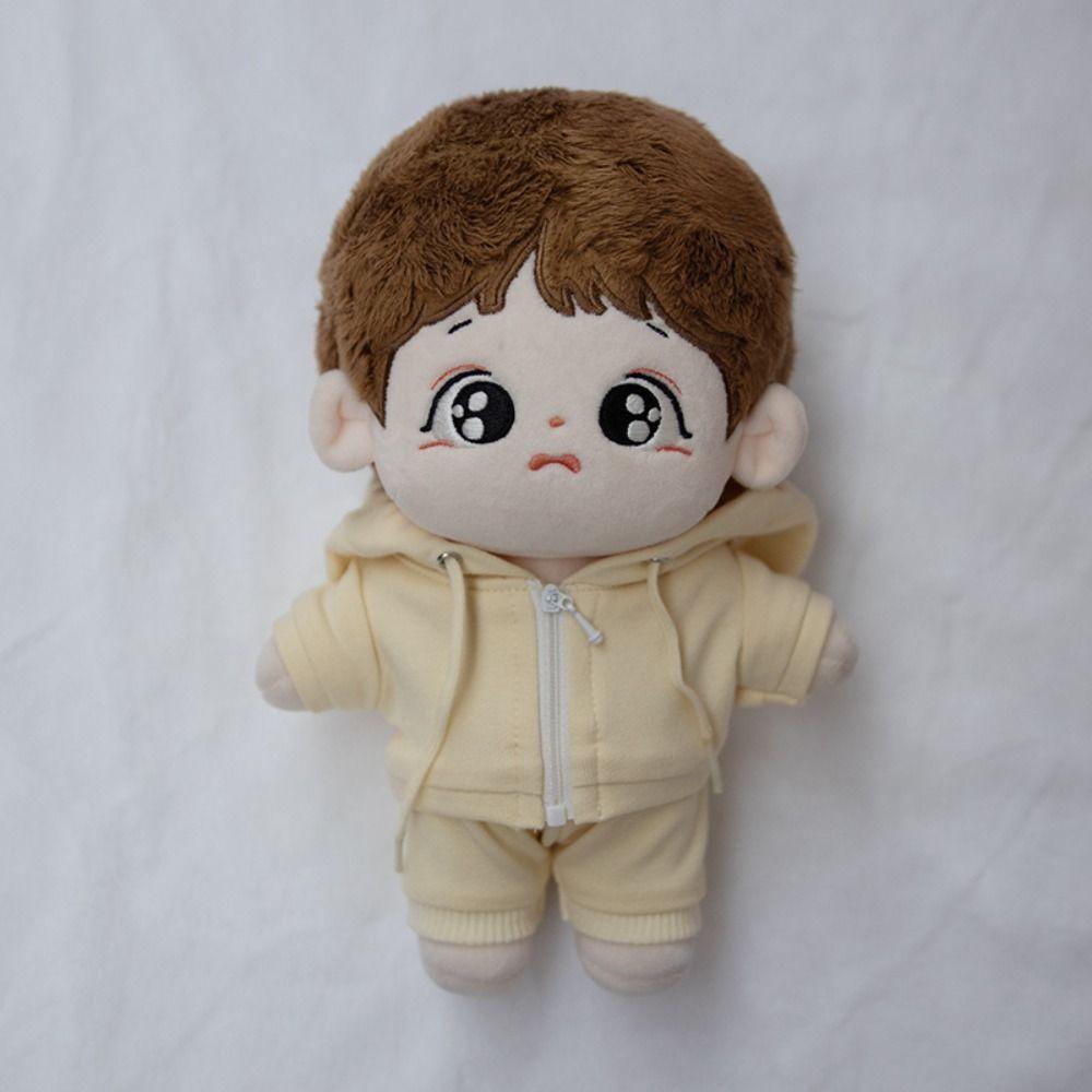 Милые Толстовки Ручной Работы, Повседневная Одежда, Топы для Кукол, Толстовки, Наряды для Хлопковых Кукол 10/20см