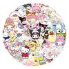 Книга стикеров Sanrio с милыми мультяшными граффити: 100 Листов для Декора DIY Канцелярии