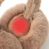 Portable Plush Earmuffs Cold Protection Ear Warmer Outdoor Faux Fur Ear-Muffs  For Women man