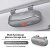 Car Glasses Box Portable Auto Sunglasses Holder Eyeglass Case For Ford ST Line Focus Mustang Fiesta Puma Ranger Kuga MK7 MAX