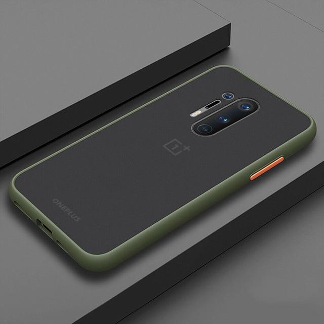 Мятный гибридный простой матовый чехол-бампер для телефона One Plus 7 8 9 Pro 6T 7T 8T противоударный мягкий силиконовый чехол для oneplus 9Pro nord n10 n100 8Pro Case
