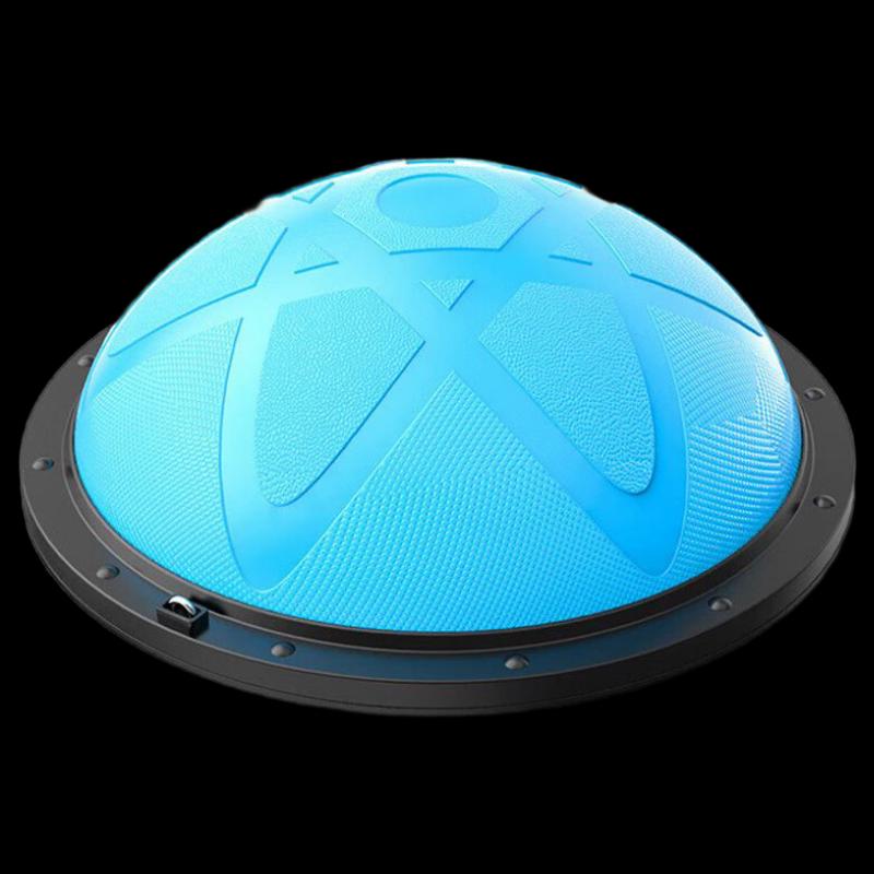 Stealth Leopard Thickened Anti-Burst Half Balance Ball