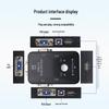 2-Port USB VGA KVM Switch: 2-In 1-Out Multi-Port Switcher for Computers