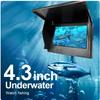 Портативный эхолот HEERAK для поиска глубины, водный ручной 1080P 4,3-дюймовый ЖК-экран, подводный рыболовный эхолот с углом обзора 220° и ночным видением