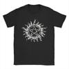 Carry On My Wayward Son Unisex Unisex T Shirts Supernatural Vintage Tee Shirt Short Sleeve TShirts Cotton Gift Idea Clothes