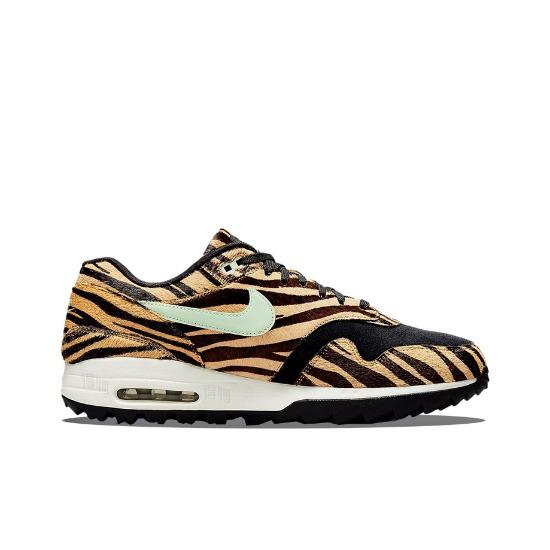 Nike Air Max 1 Golf 'Tiger Stripes' DH1301-800 Men's Shoes