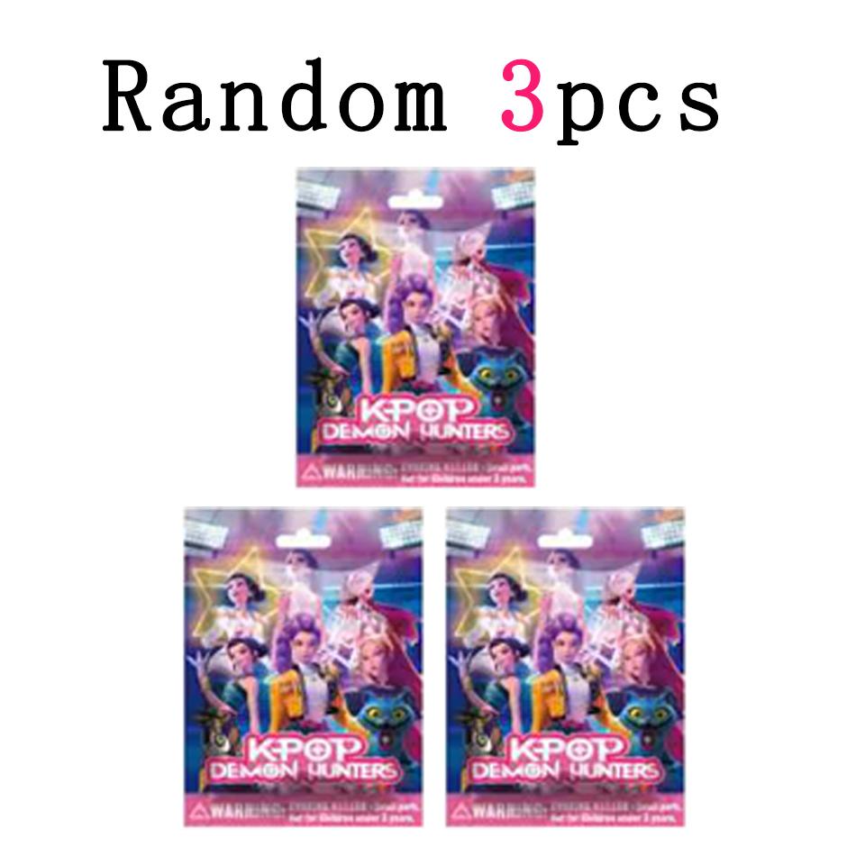 1-24 шт. Аниме kpop фигурка охотников на демонов k-pop охотники на демонов руми мира зои тигр статуэтка игрушка украшение стола орнамент подарки
