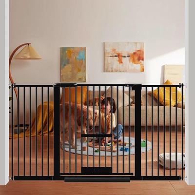 Seogva Pet Fence Pet Door Height Pet Dog and Cat Cat Overglossed Cat Fence для предотвращения прохода собак с детским натяжением Автоматические ворота над лестницей,